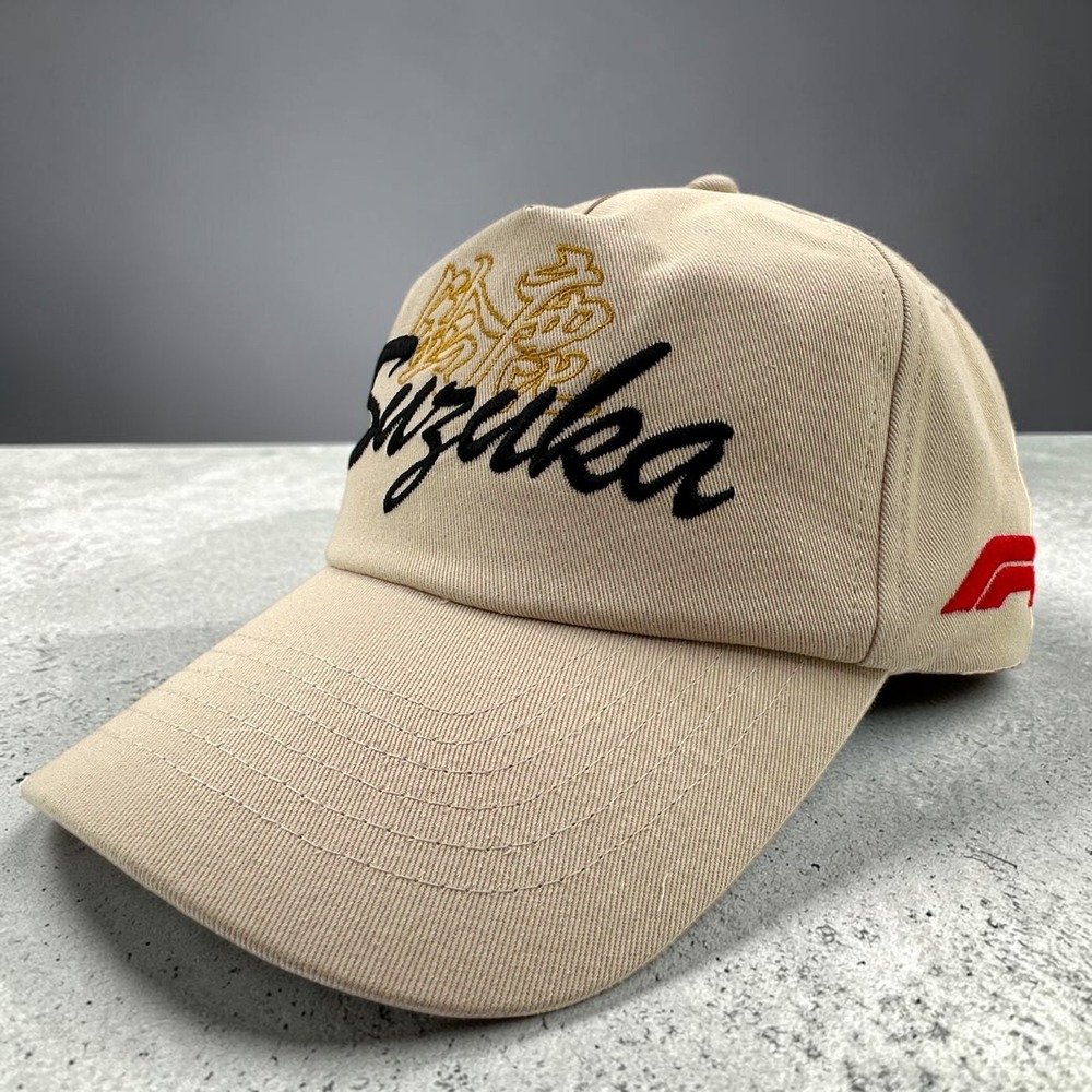 Formula 1 F1 Suzuka Racing Snapback Hat Cream 2026 Japanese Grand Prix Cap NEW